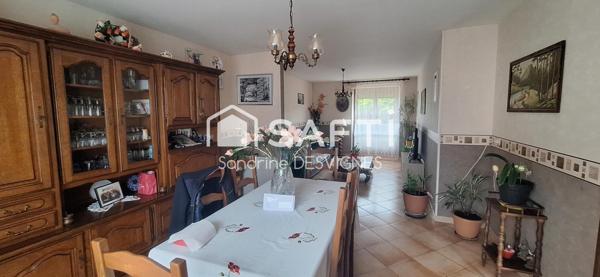 Immeuble 160 m2 hab, dépendances et terrain