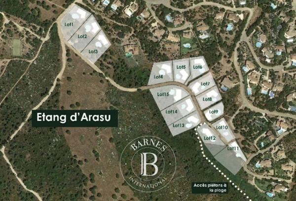 Sainte-Lucie-de-Porto-Vecchio, Terrain constructible  2 059 m² à vendre