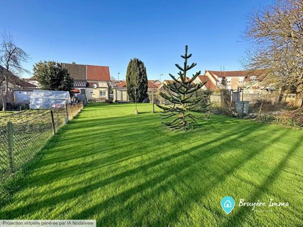 Maison mitoyenne 1 côté à vendre, 4 pièces - Hirson 02500