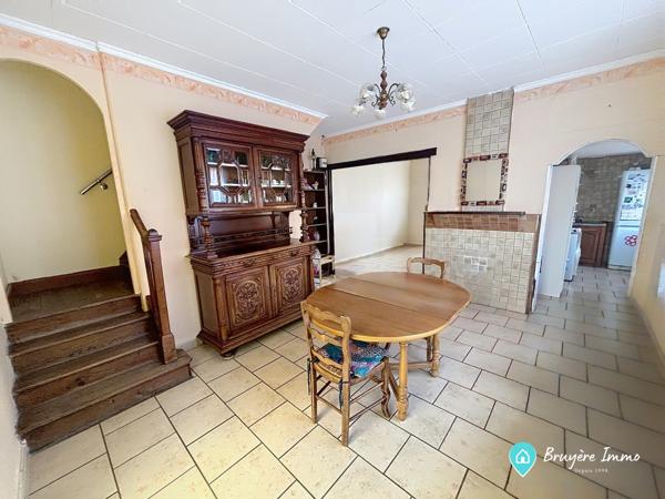 Maison mitoyenne 1 côté à vendre, 4 pièces - Hirson 02500