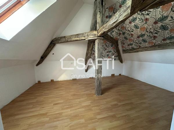 Immeuble centre ville Gien, Appartement + local commercial