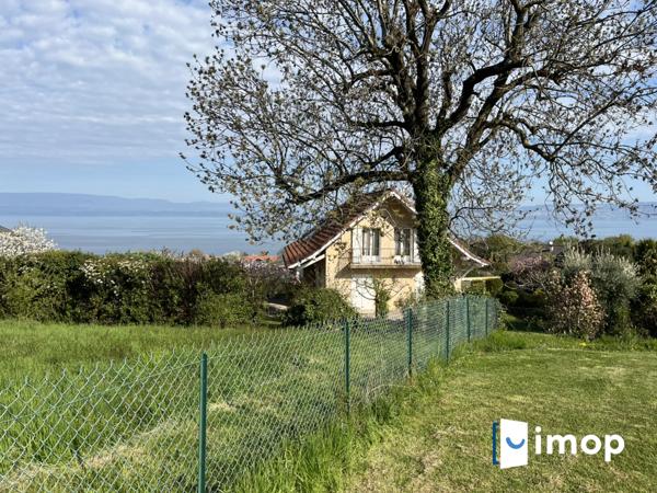 Vue  sur le lac Léman