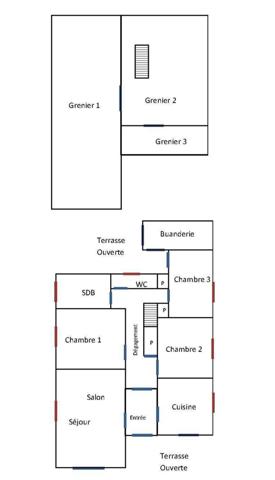Orange (84100) Orange: Duplex T5 de 159m² vendu loué avec parking et espace jardin
