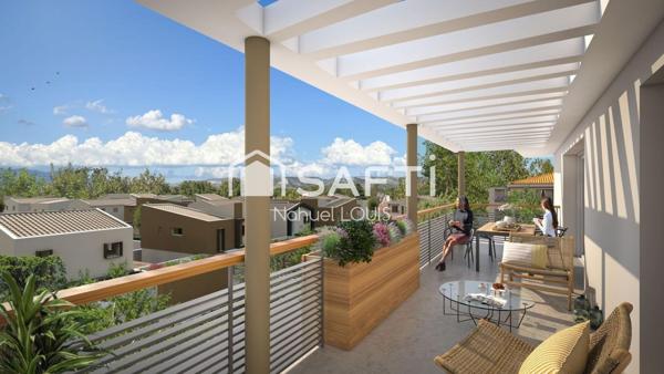 À découvrir : T4 neuf avec extérieur et parking