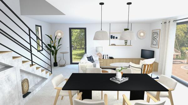 Villa neuve de 112 m², jardin et garage sur un terrain de 445m², 04200 Mison