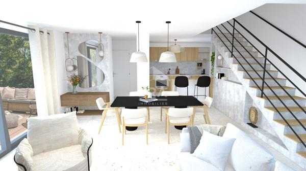 Villa neuve de 112 m², jardin et garage sur un terrain de 445m², 04200 Mison