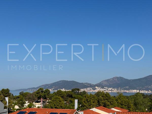 Porticcio (20166) T3 d’exception avec terrasse fermée, vue mer - Porticcio centre