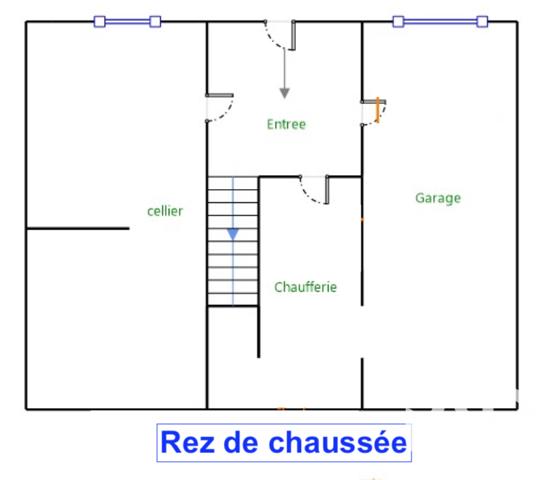 Maison à vendre 6 pièces 122 m² Fursac