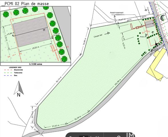 Terrain à vendre 14 515 m² Ricaud