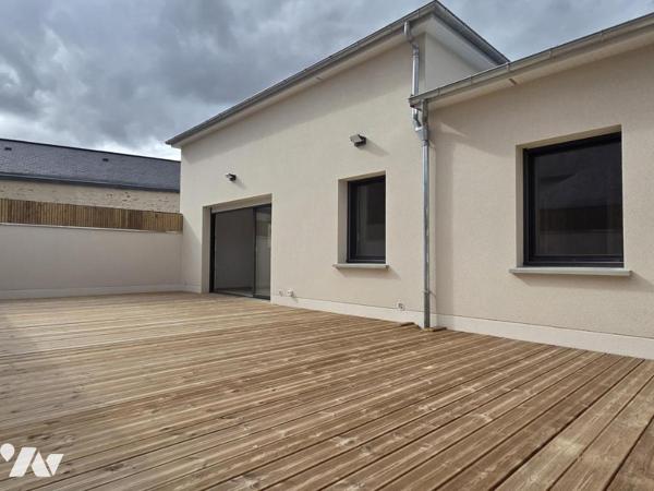 Construction neuve - plain-pied - 3 chambres - proche centre ville