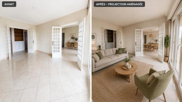 LA ROCHE-SUR-YON – PENTAGONE – 130 m² – 4/5 CHAMBRES – 2 GARAGES – SPÉCIAL FAMILLE OU INVESTISSEUR