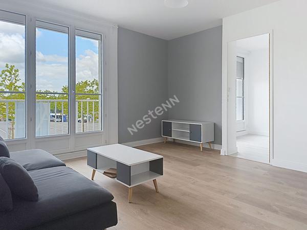 Appartement 4 pièces - 3 chambres - meublé à louer à Rezé