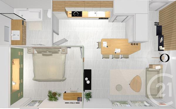 Appartement F2 à vendre  2 pièces - 46 m2 ST ANDRE DE SANGONIS - 34