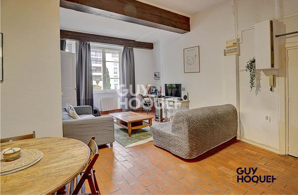 A vendre T2 de 51 m² à Lyon 5 quartier Saint Just.