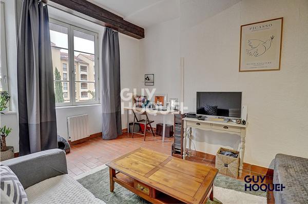 A vendre T2 de 51 m² à Lyon 5 quartier Saint Just.