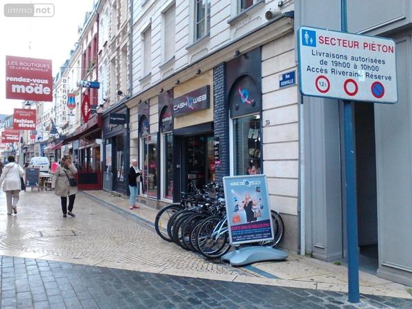 Fonds et/ou murs commerciaux à louer à Arras dans le Pas-de-Calais (62000), ref : 59083-L1801   
Hyper-centre