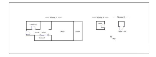 Studio à vendre 23 m² Bagnères-de-Bigorre
