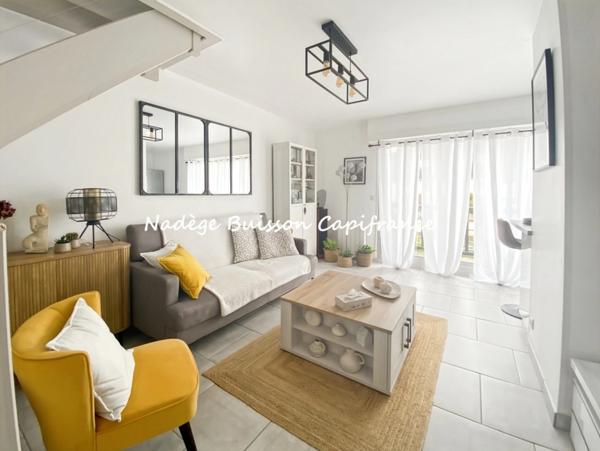 CABOURG - 3 pièces – Duplex rénové de 51,22 m² dans résidence sécurisée avec tennis