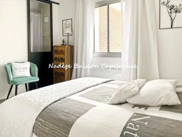 CABOURG - 3 pièces – Duplex rénové de 51,22 m² dans résidence sécurisée avec tennis