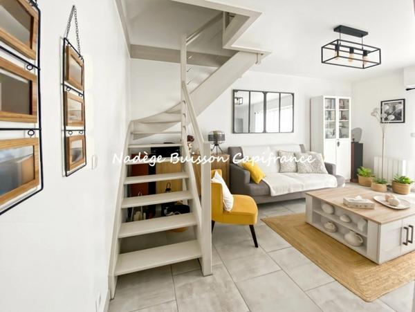 CABOURG - 3 pièces – Duplex rénové de 51,22 m² dans résidence sécurisée avec tennis