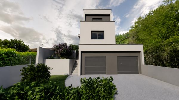 PONT-DU-CHATEAU MAISON MODERNE NEUVE 110 M² , Pont du chateau