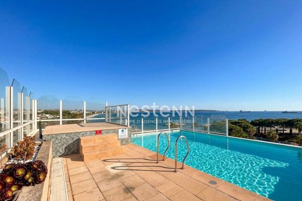 Superbe 2 pièces avec vue mer & prestations haut de gamme ? Golfe-Juan