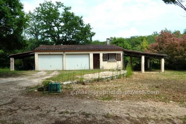 À vendre ? Maison de plain-pied avec studio indépendant ? Secteur Catus (46150)