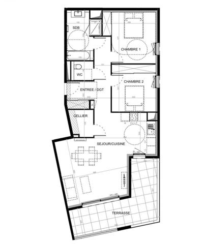 Appartement à vendre 3 pièces 81 m² Baillargues