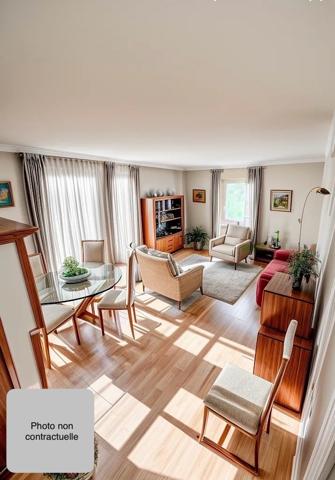 Marseille (13012) Appartement de type 4 accompagné d'une terrasse et d'un garage à Marseille 12