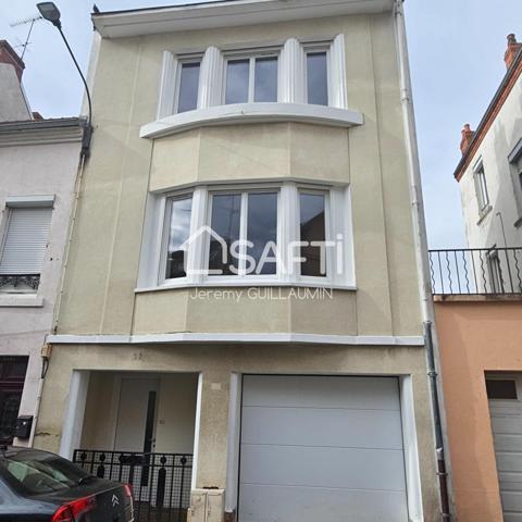 Maison de ville 83m² refaite à neuf Vichy