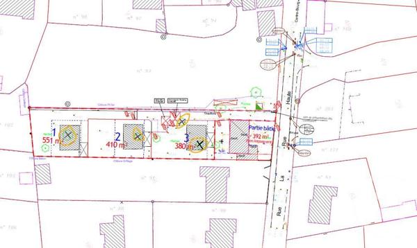 Terrain à vendre  380 m2 NOYAL MUZILLAC - 56
