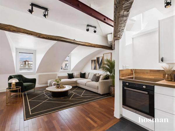 Coup de cœur ! 2 pièces de 40m² - Dernier étage et vue dégagée - Rue Montmartre, Paris