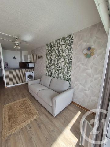 Appartement F1 à vendre  2 pièces - 30 m 2   CANET EN ROUSSILLON  - 66