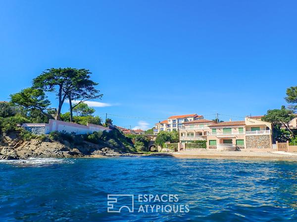 Loft contemporain avec piscine et plage à pieds