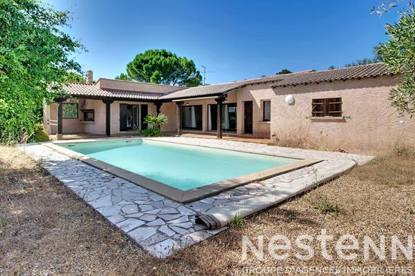 A VENDRE !Maison à Lorgues 7 pièces 114 m2 + piscine + garage