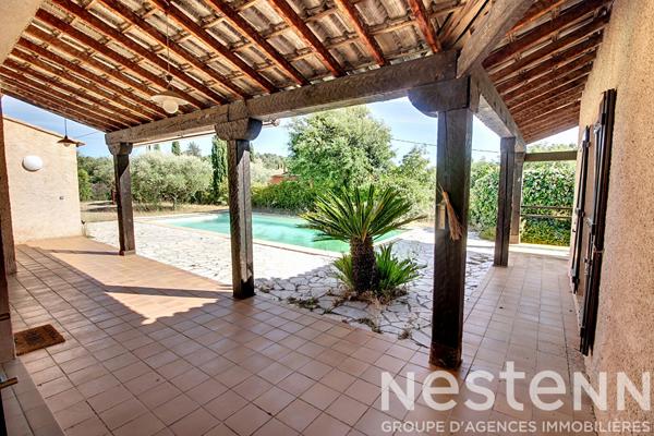 A VENDRE !Maison à Lorgues 7 pièces 114 m2 + piscine + garage
