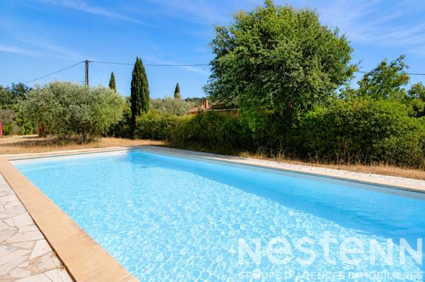 A VENDRE !Maison à Lorgues 7 pièces 114 m2 + piscine + garage