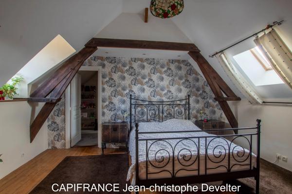 Maison à vendre 7 pièces GORRON centre (53) maison de ville 4 chambres avec terrasse et garage double