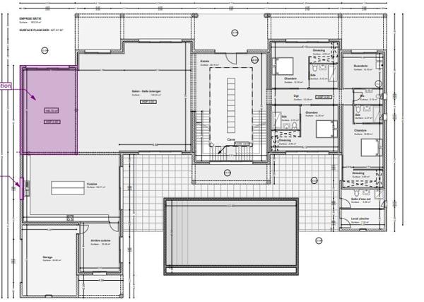 SUPERBE PROPRIETE A ACHEVER (SAINT LOUBES) 440M² SUR TERRAIN DE 4875M²