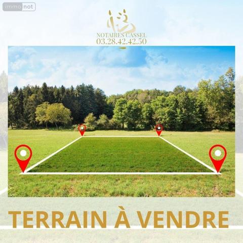 Terrain à Batir à vendre à Cassel dans le Nord (59670), ref : H125016
