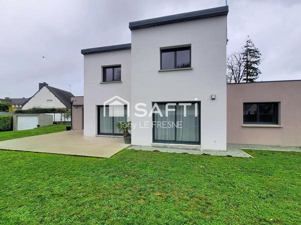 MAISON D'ARCHITECTE CONÇUE AVEC DES MATERIAUX DE QUALITE