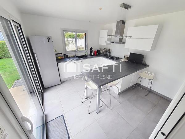 MAISON D'ARCHITECTE CONÇUE AVEC DES MATERIAUX DE QUALITE