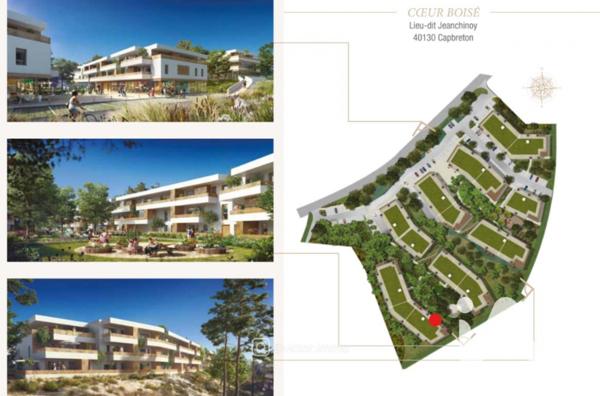 Appartement à vendre 2 pièces 41,22 m² Capbreton