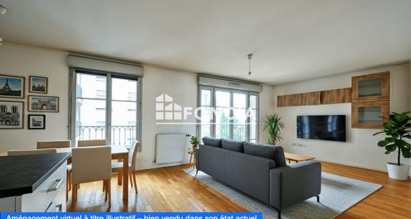 À vendre Appartement 3 pièces 60.46 m² - Saint-cyr-l'école 78210