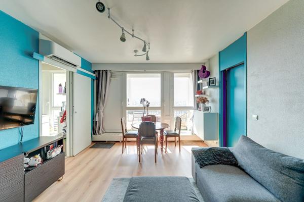 T2 - vue exceptionnelle, climatisation - Villeurbanne Flachet - VILLEURBANNE