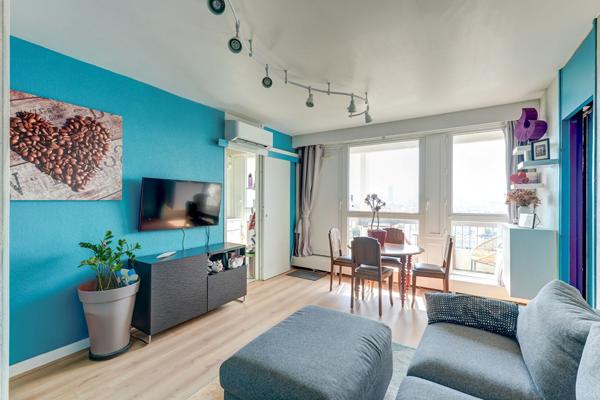 T2 - vue exceptionnelle, climatisation - Villeurbanne Flachet - VILLEURBANNE