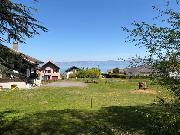 Terrain à bâtir 1 064 m² - Vue lac imprenable - Libre de constructeur