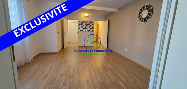 Appartement T3 libre avec place de parking