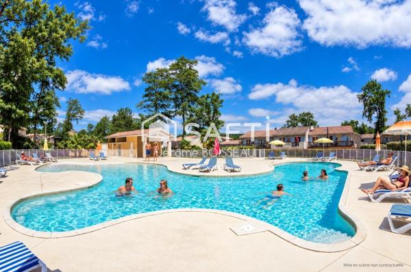 BARBASTE – DUPLEX T3 AVEC TERRASSE, PISCINES ET TENNIS Un appartement, trois projets : vivre, louer ou profiter !