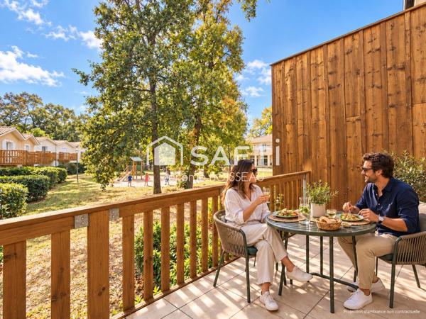 BARBASTE – DUPLEX T3 AVEC TERRASSE, PISCINES ET TENNIS Un appartement, trois projets : vivre, louer ou profiter !